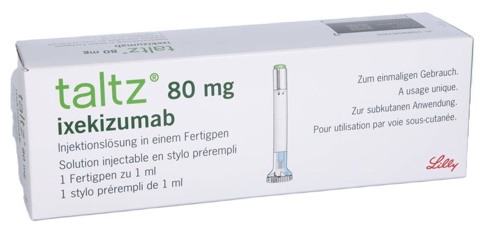 TALTZ sol inj 80 mg/ml stylo pré (s citrate) 1 ml