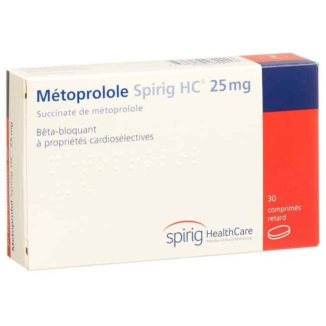 Metoprolol Spirig HC 25, Retardtabletten