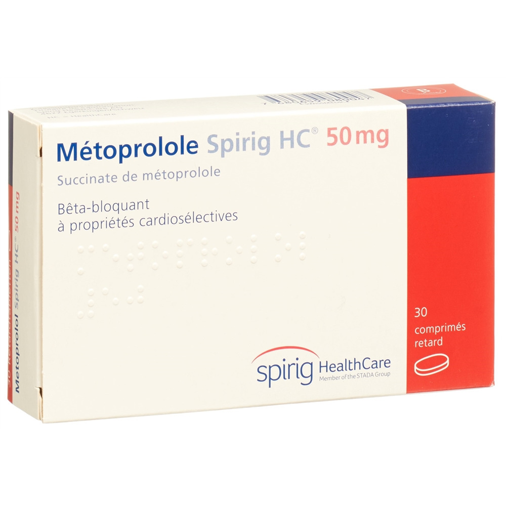 Metoprolol Spirig HC 50, Retardtabletten