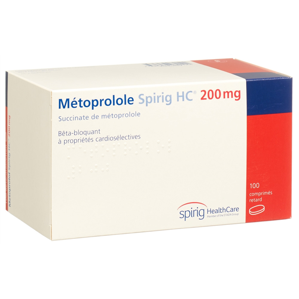 Metoprolol Spirig HC 200, Retardtabletten