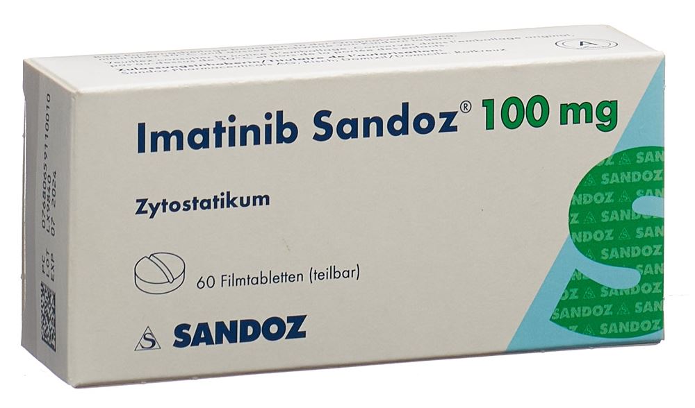 Imatinib Sandoz 100 mg, Filmtabletten