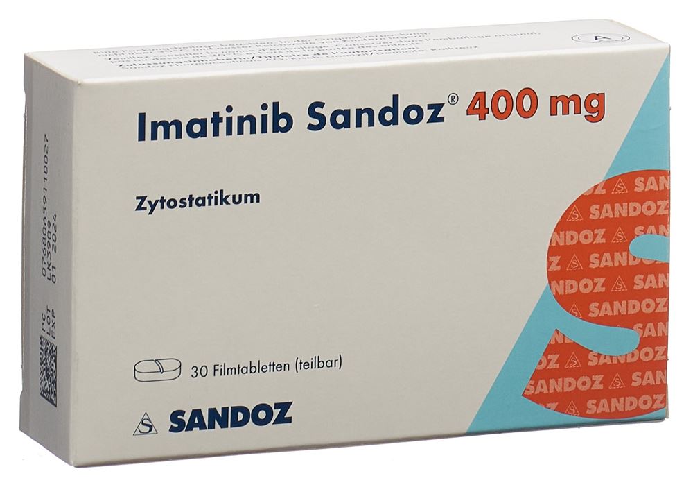 IMATINIB Sandoz cpr pell 400 mg 30 pce