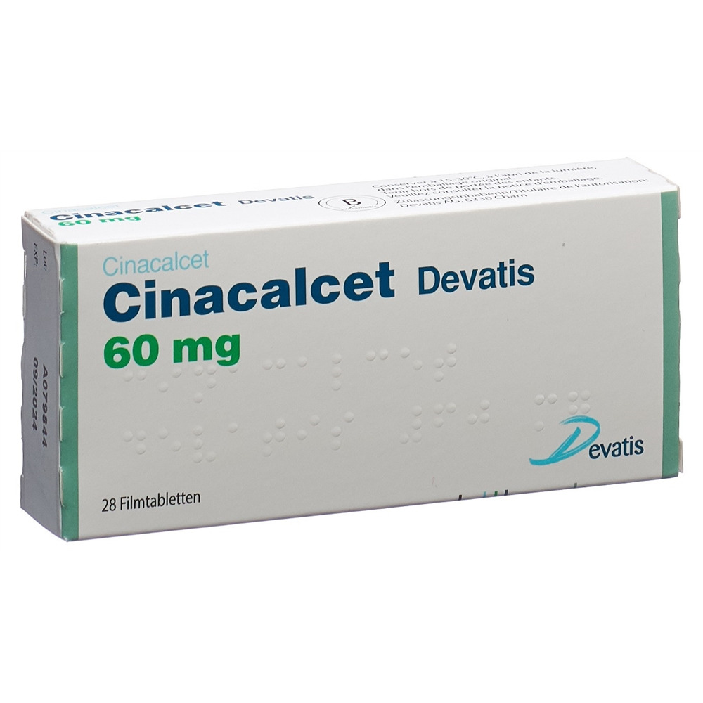 CINACALCET Devatis cpr pell 60 mg 28 pce