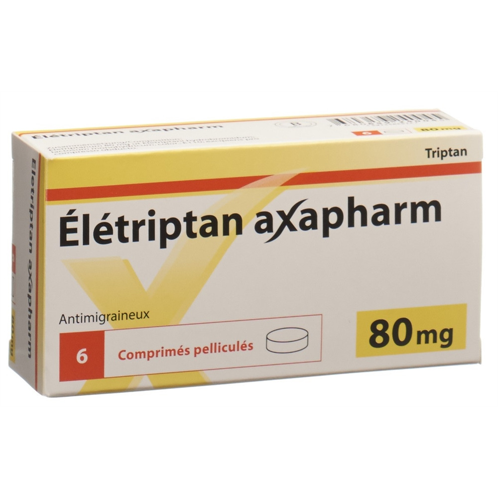 Eletriptan Axapharm 80 mg, Filmtabletten