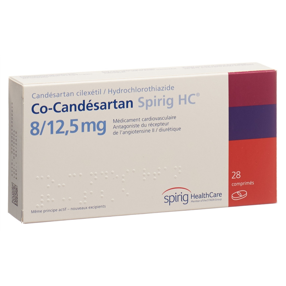 Co-Candesartan Spirig HC 8/12,5mg, Tabletten