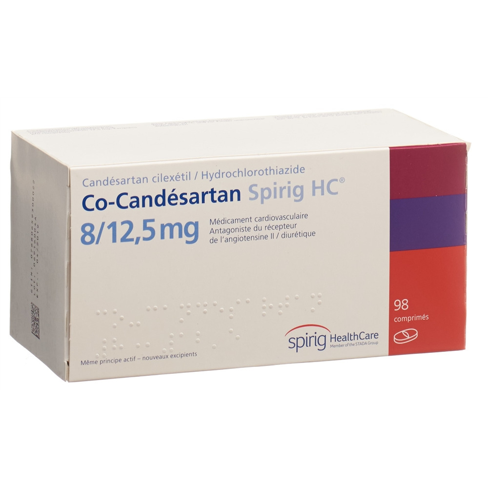 Co-Candesartan Spirig HC 8/12,5mg, Tabletten