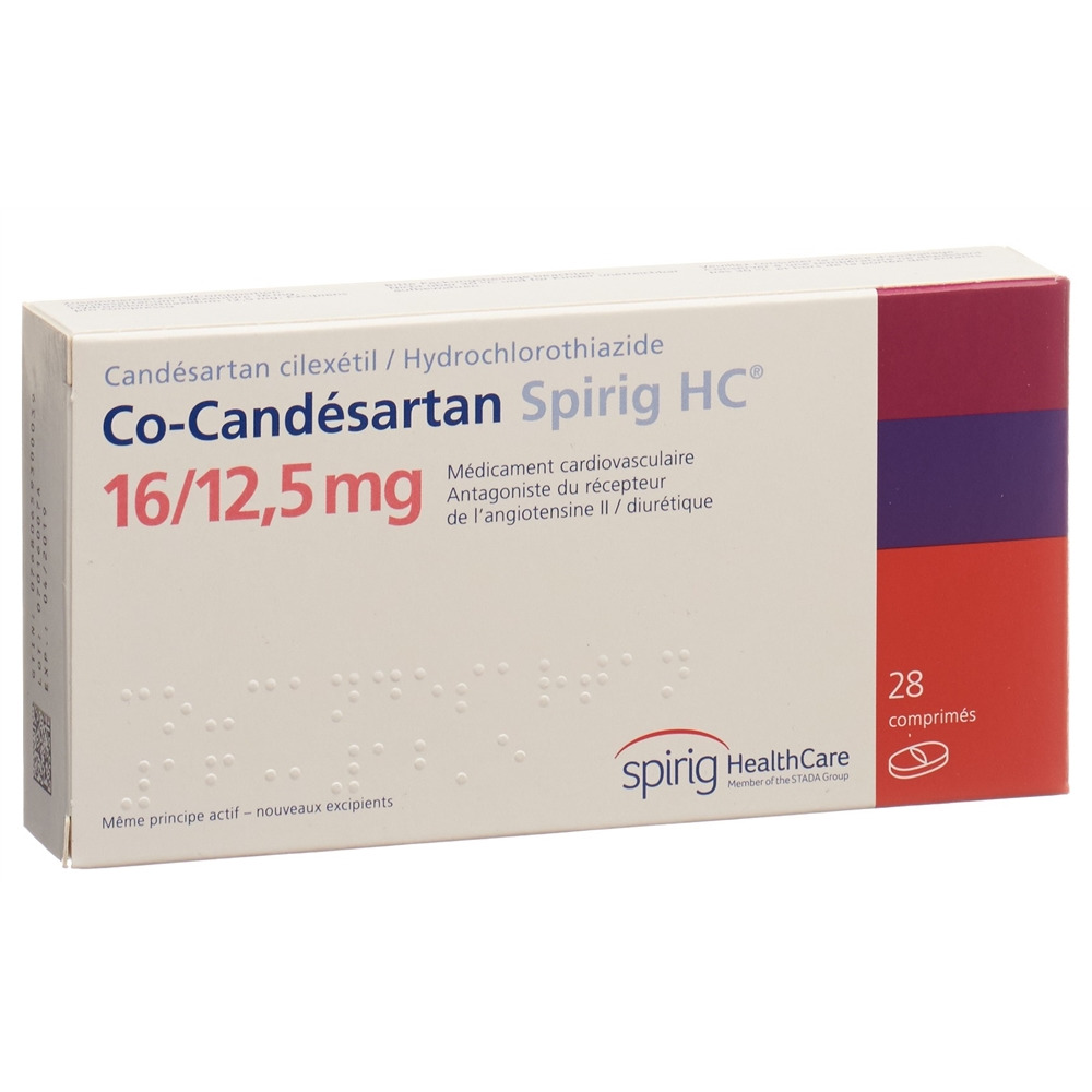Co-Candesartan Spirig HC 16/12,5mg, Tabletten