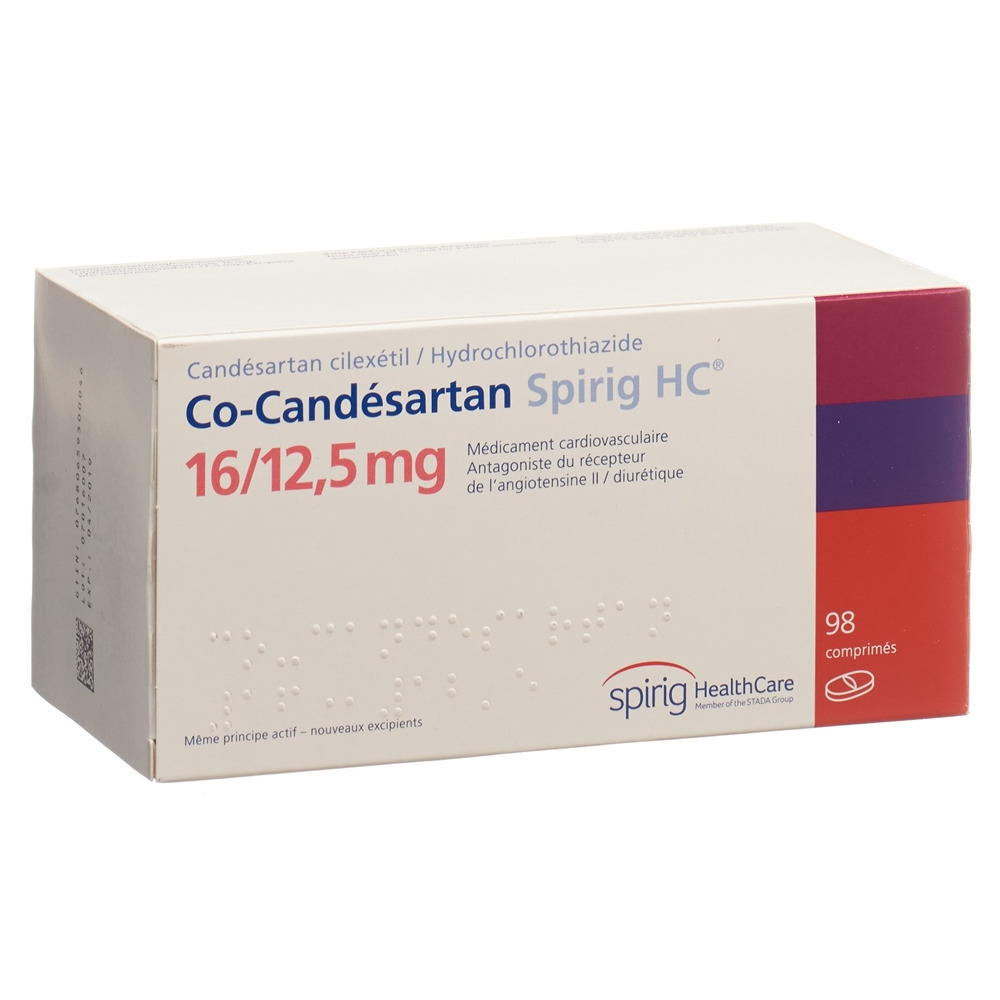 CO-CANDESARTAN Spirig HC cpr 16/12.5mg 98 pc