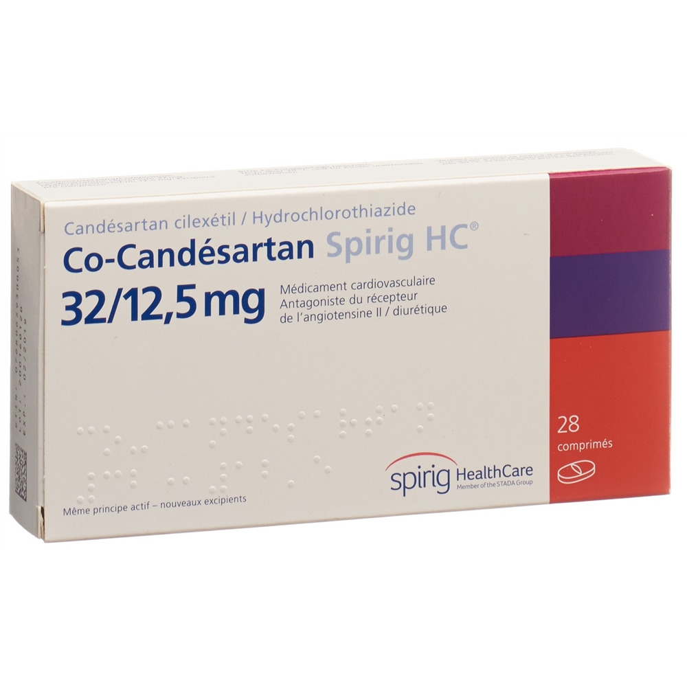 Co-Candesartan Spirig HC 32/12,5mg, Tabletten