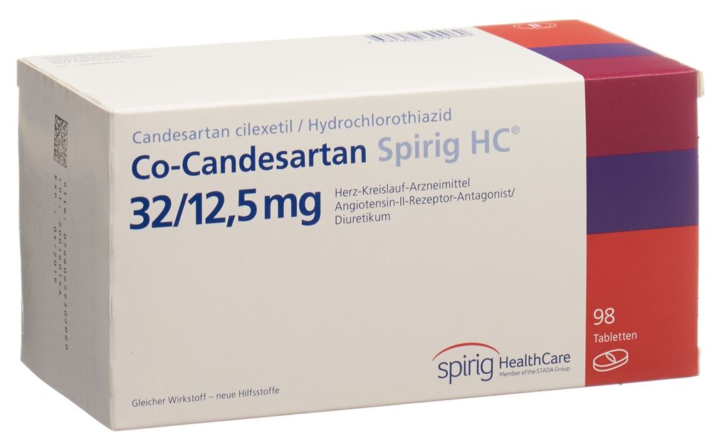 Co-Candesartan Spirig HC 32/12,5mg, Tabletten