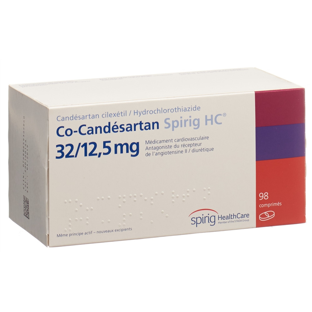 Co-Candesartan Spirig HC 32/12,5mg, Tabletten