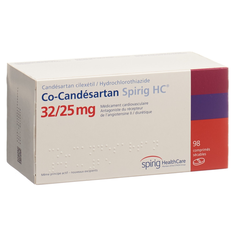 CO-CANDESARTAN Spirig HC cpr 32/25mg 98 pce