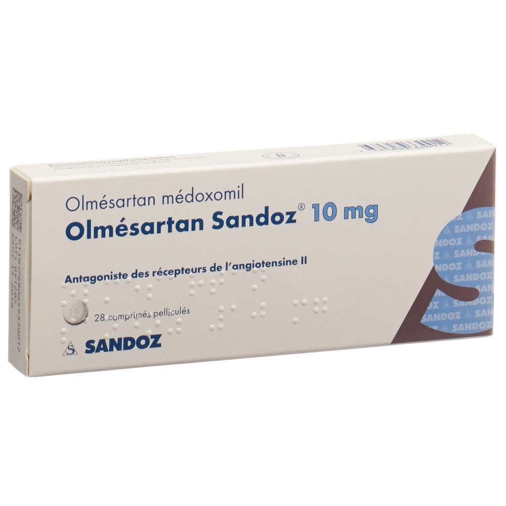 Olmesartan Sandoz 10 mg, Filmtabletten