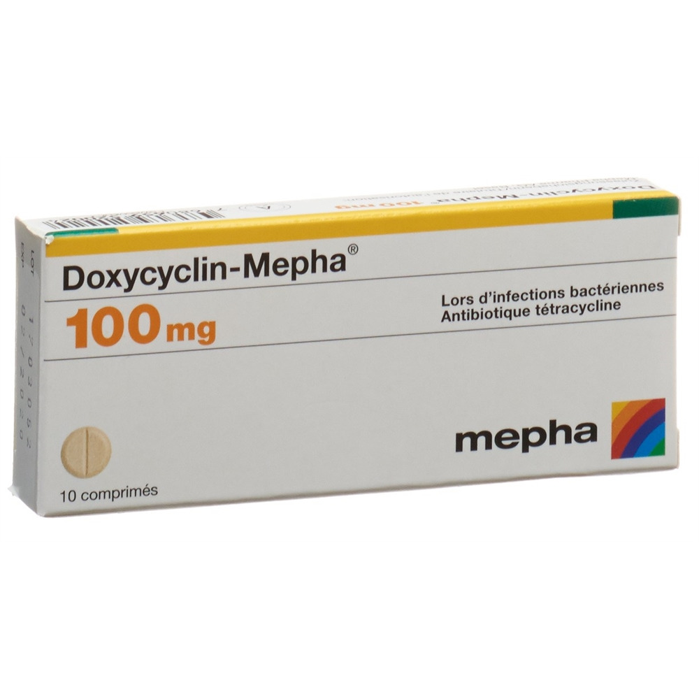 DOXYCYCLIN Mepha cpr 100 mg 10 pce