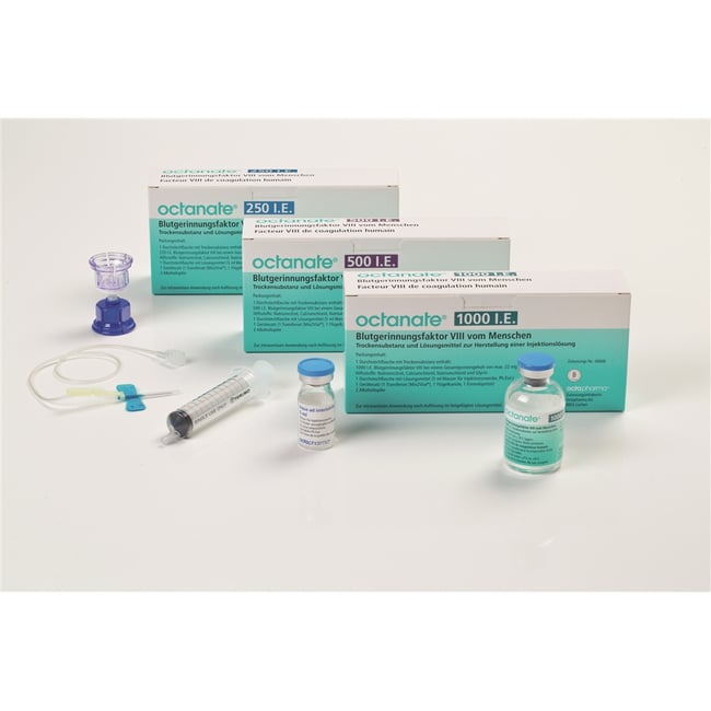 ADYNOVI subst sèche 250 UI/5ml cum solv set