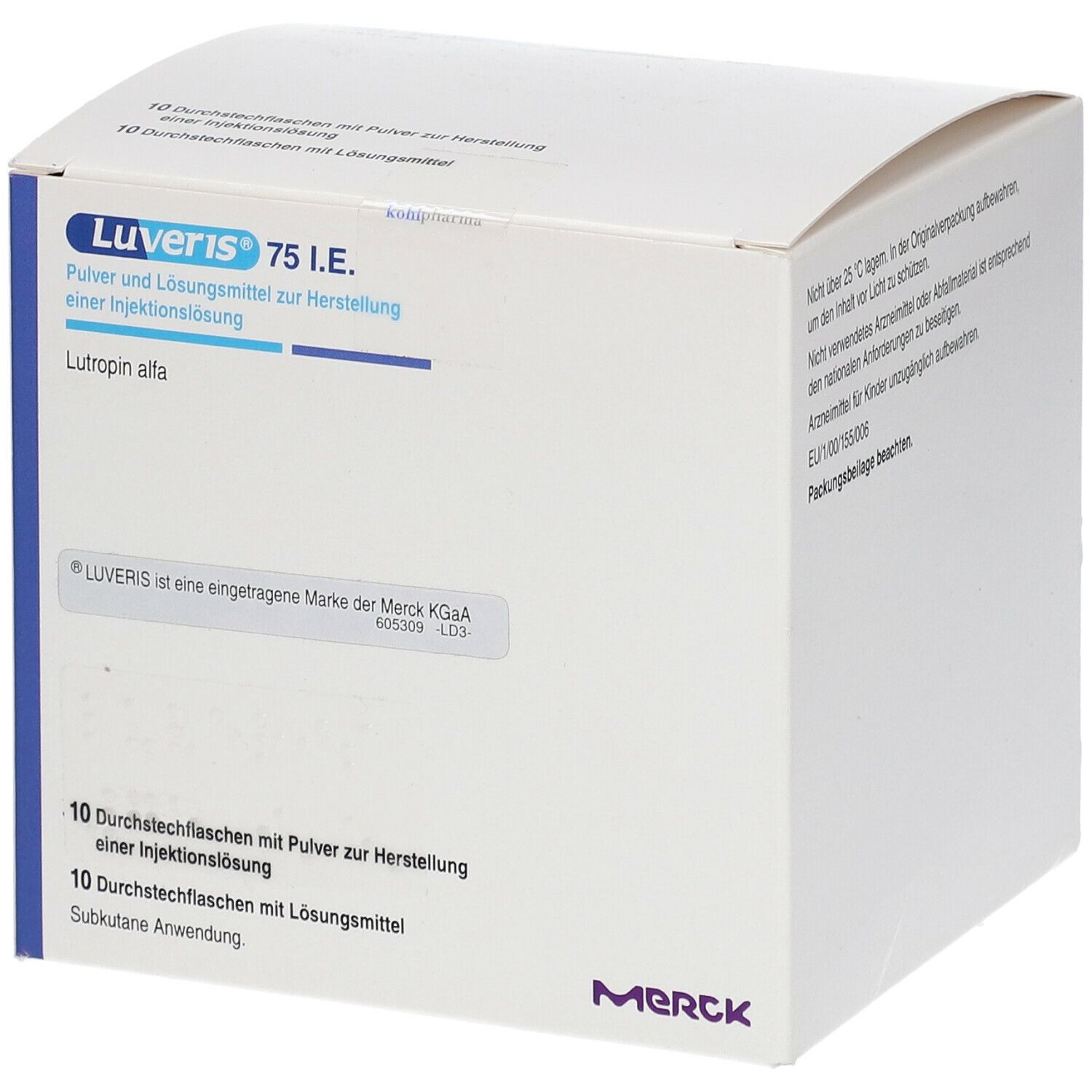 Adynovi 750 IE (2 ml), Pulver und Lösungsmittel zur Herstellung einer Injektionslösung