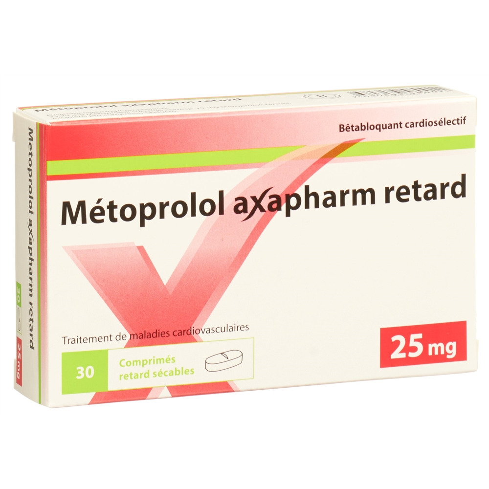 Metoprolol Axapharm retard 25 mg, Retardtabletten