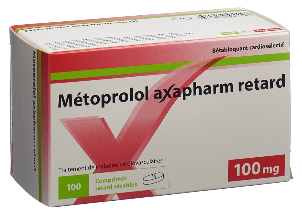 METOPROLOL Axapharm cpr ret 100 mg 30 pce