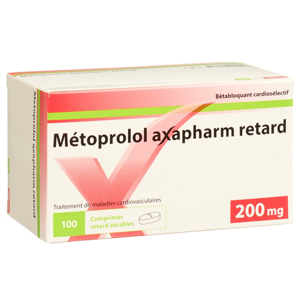 Metoprolol Axapharm retard 200 mg, Retardtabletten