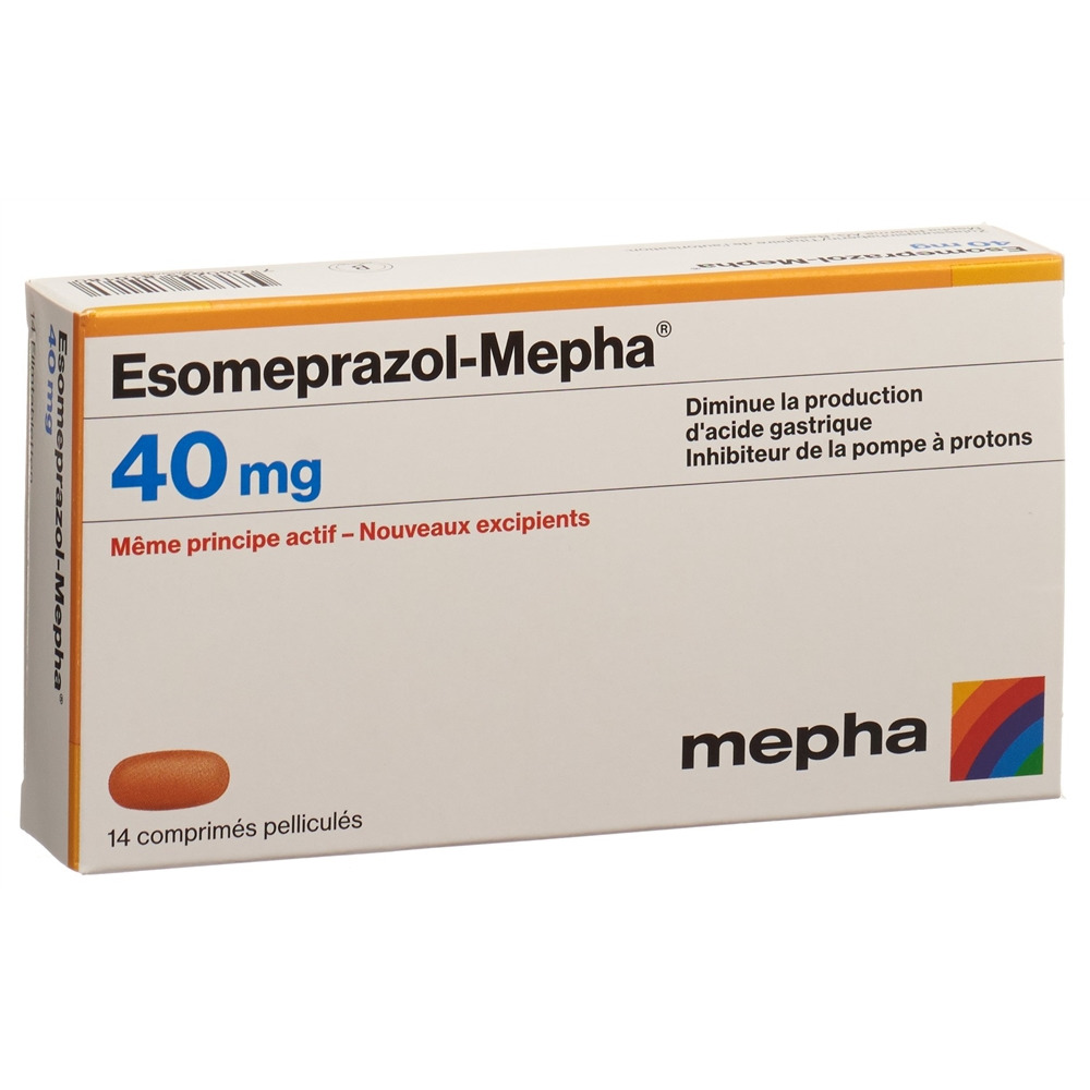 Esomeprazol MUT Sandoz 40 mg, magensaftresistente Tabletten
