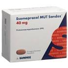 Esomeprazol MUT Sandoz 40 mg, magensaftresistente Tabletten