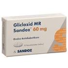 GLICLAZID MR Sandoz cpr ret 60 mg 30 pce