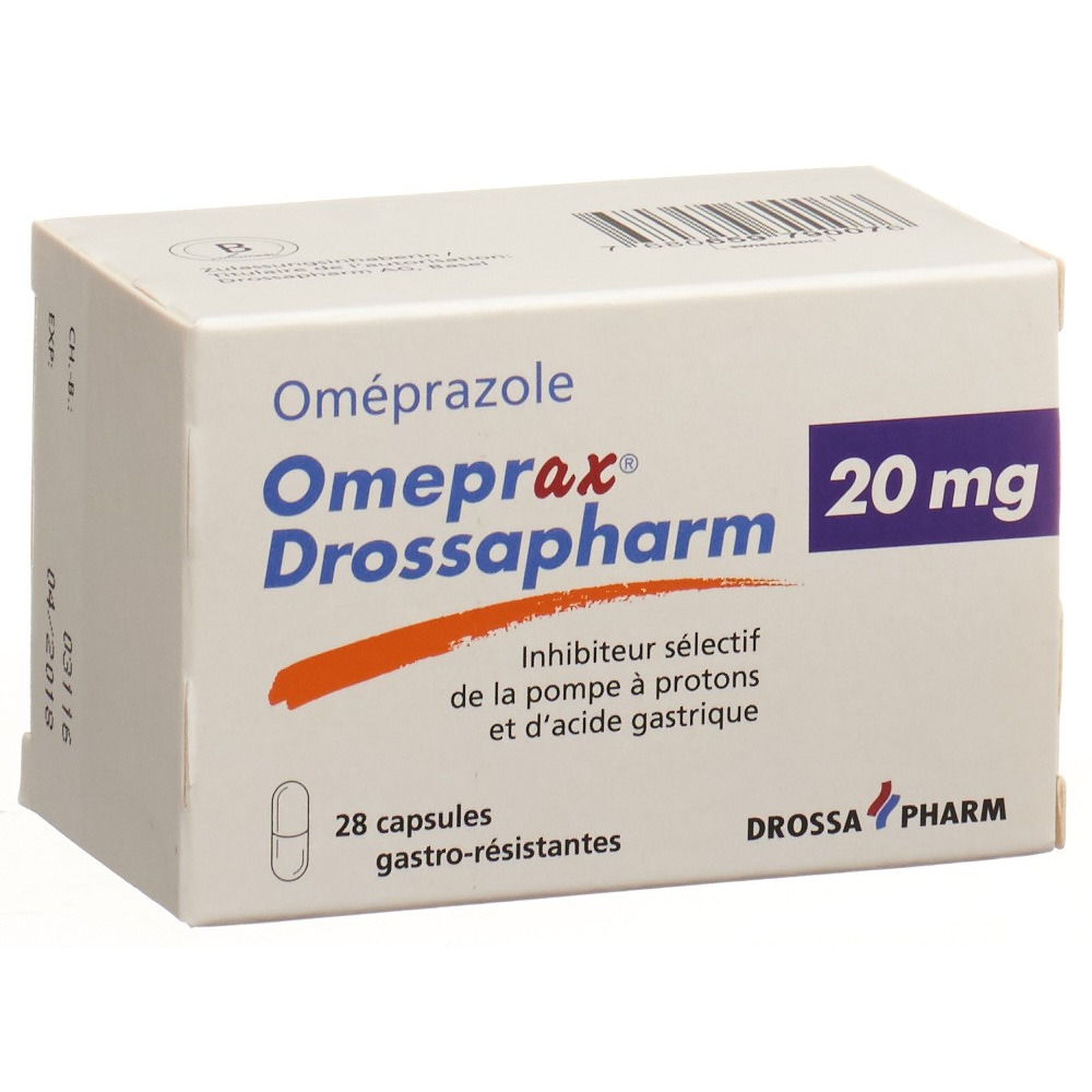 OMEPRAX Drossapharm caps 20 mg bte 28 pce