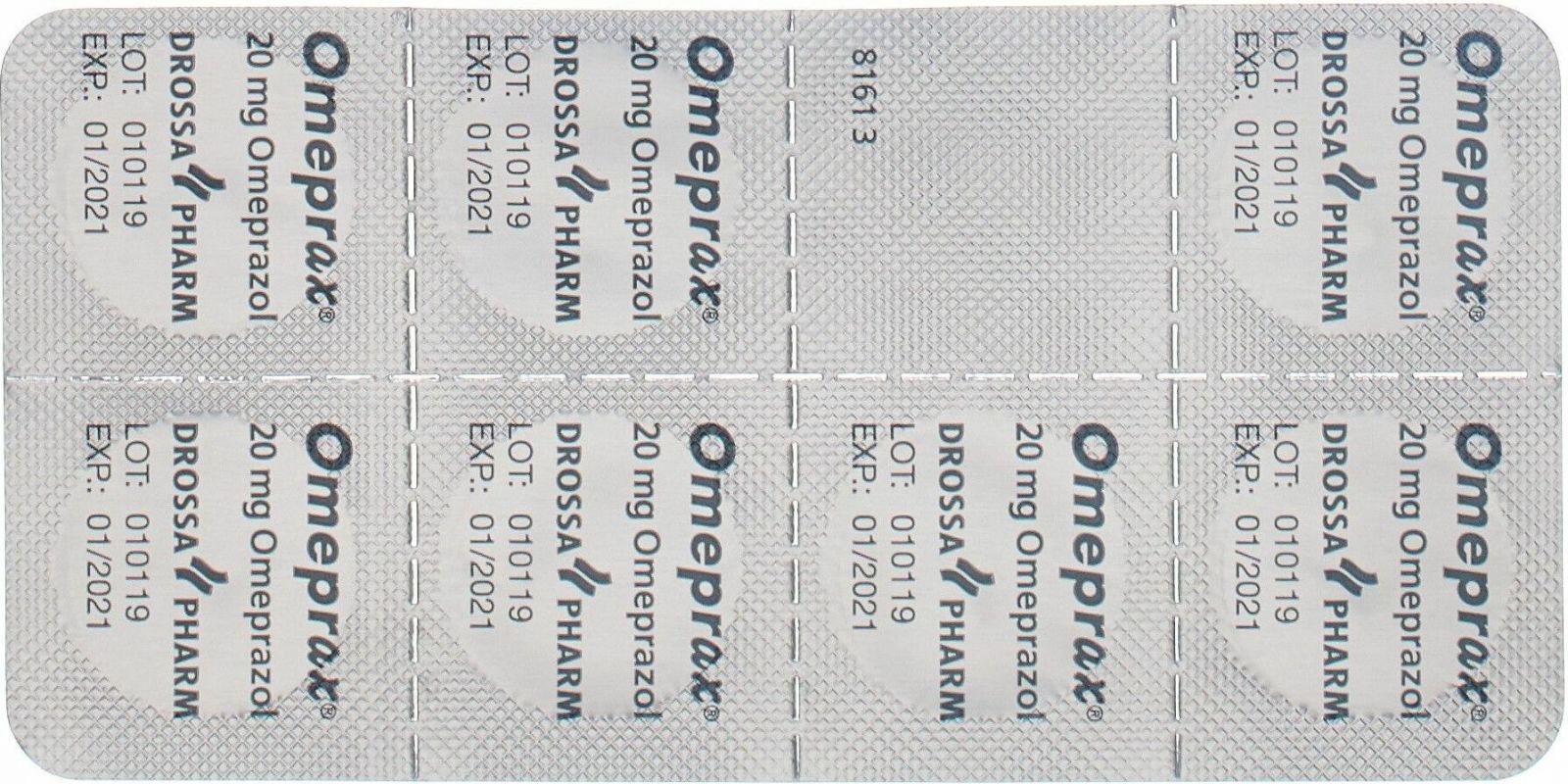OMEPRAX Drossapharm caps 20 mg bte 98 pce