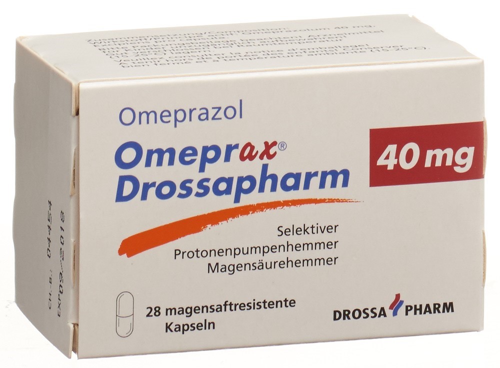 OMEPRAX Drossapharm caps 40 mg bte 28 pce