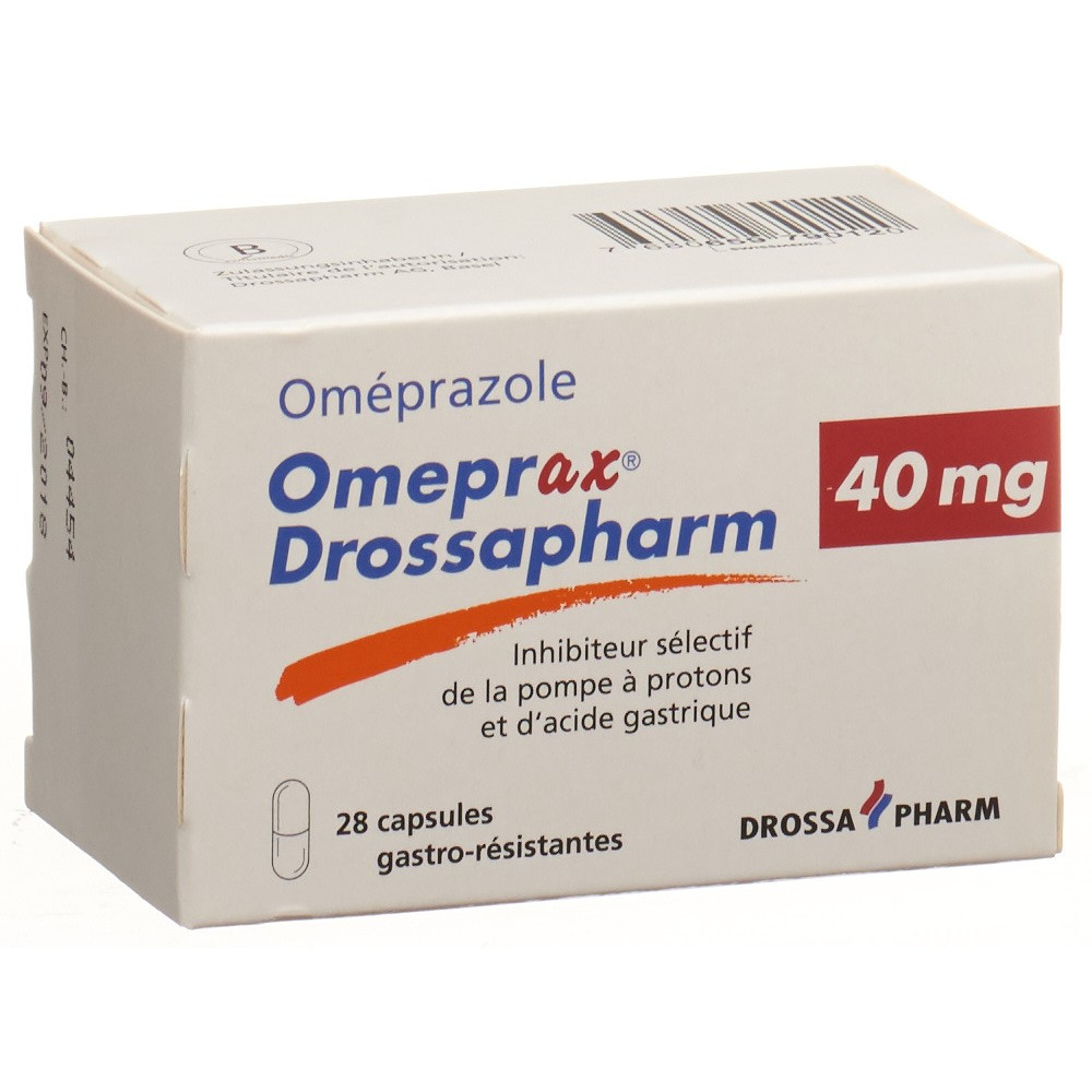 OMEPRAX Drossapharm caps 40 mg bte 28 pce