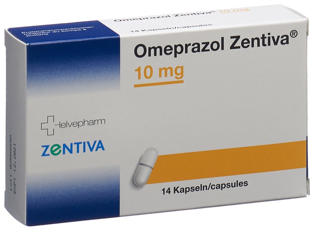 OMEPRAZOL Zentiva caps 10 mg 14 pce