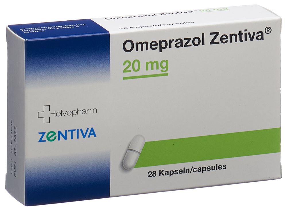 OMEPRAZOL Zentiva caps 20 mg 28 pce