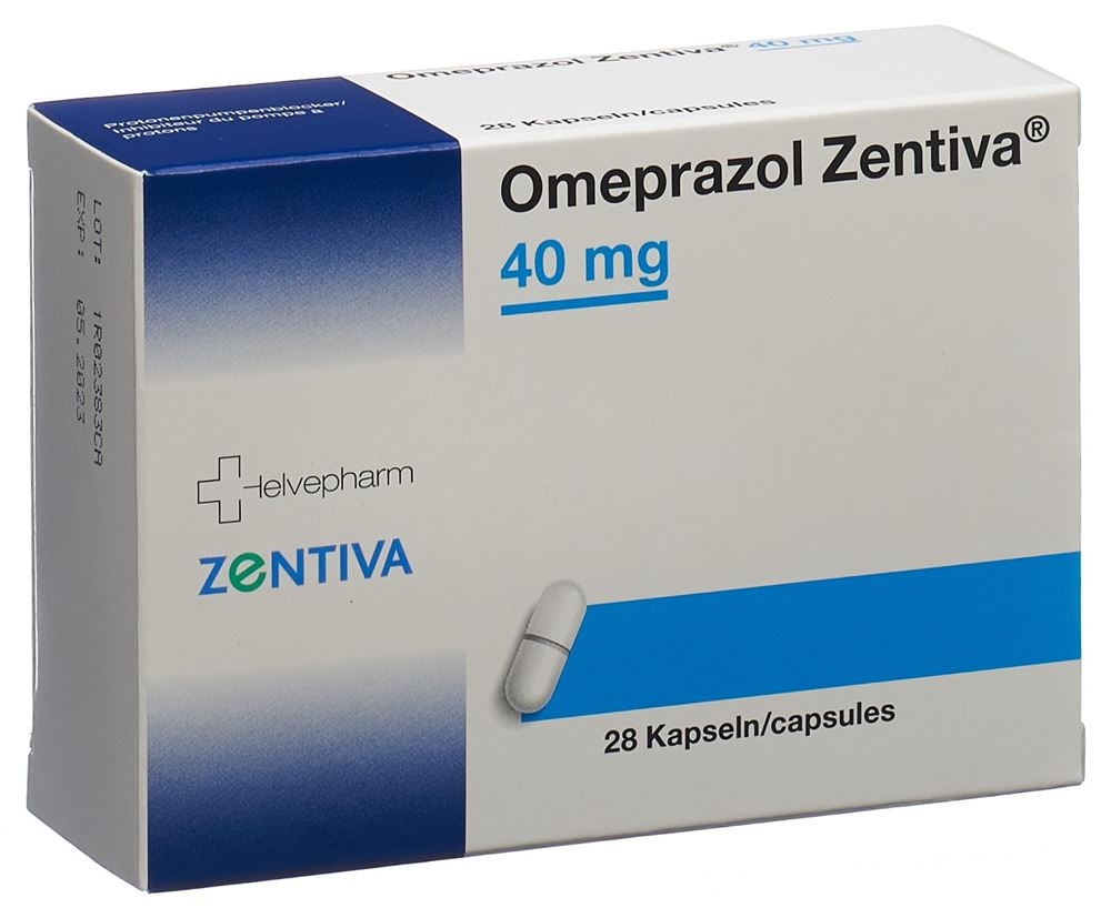 OMEPRAZOL Zentiva caps 40 mg 28 pce