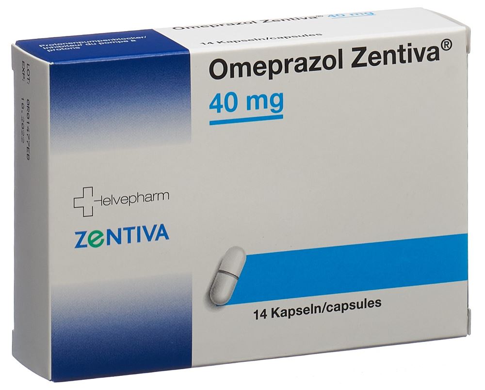 OMEPRAZOL Zentiva caps 40 mg 14 pce
