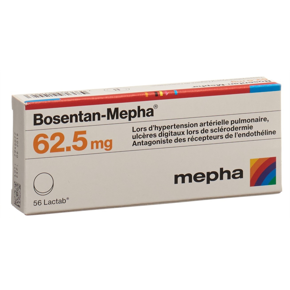 BOSENTAN Mepha cpr pell 62.5 mg 56 pce