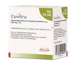 CUVITRU sol inj 10 g/50ml flac 50 ml