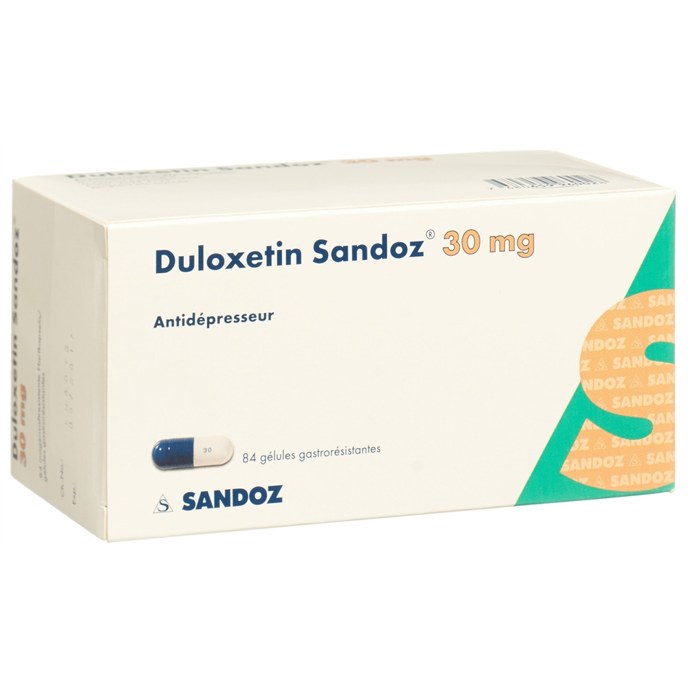 DULOXETIN Sandoz caps 30 mg 84 pce