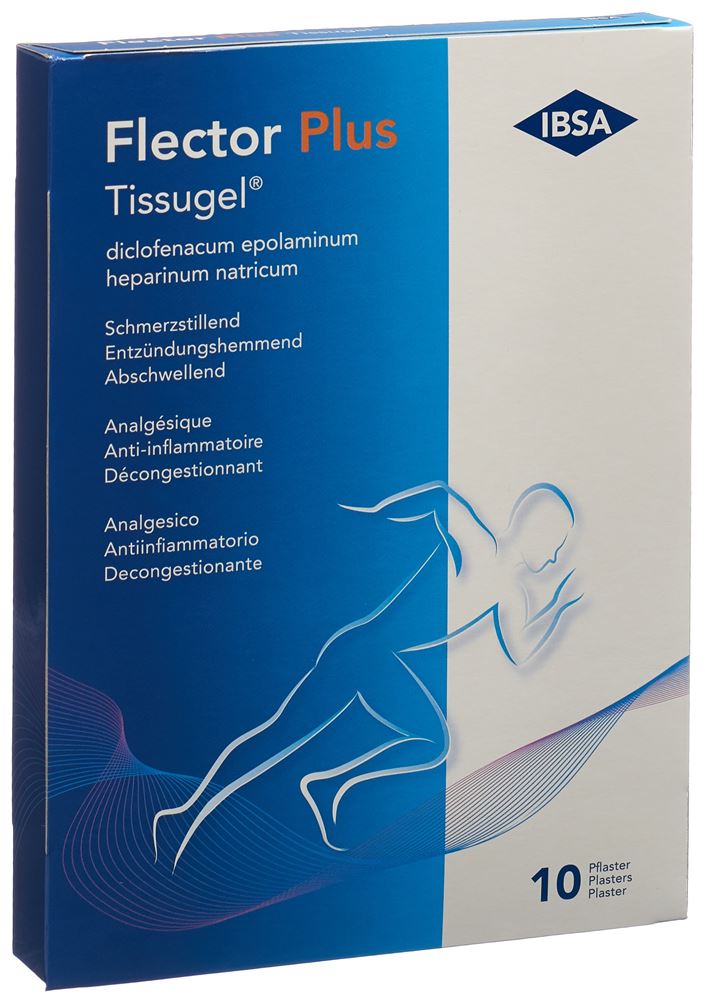 FLECTOR Plus Tissugel empl 10 pce