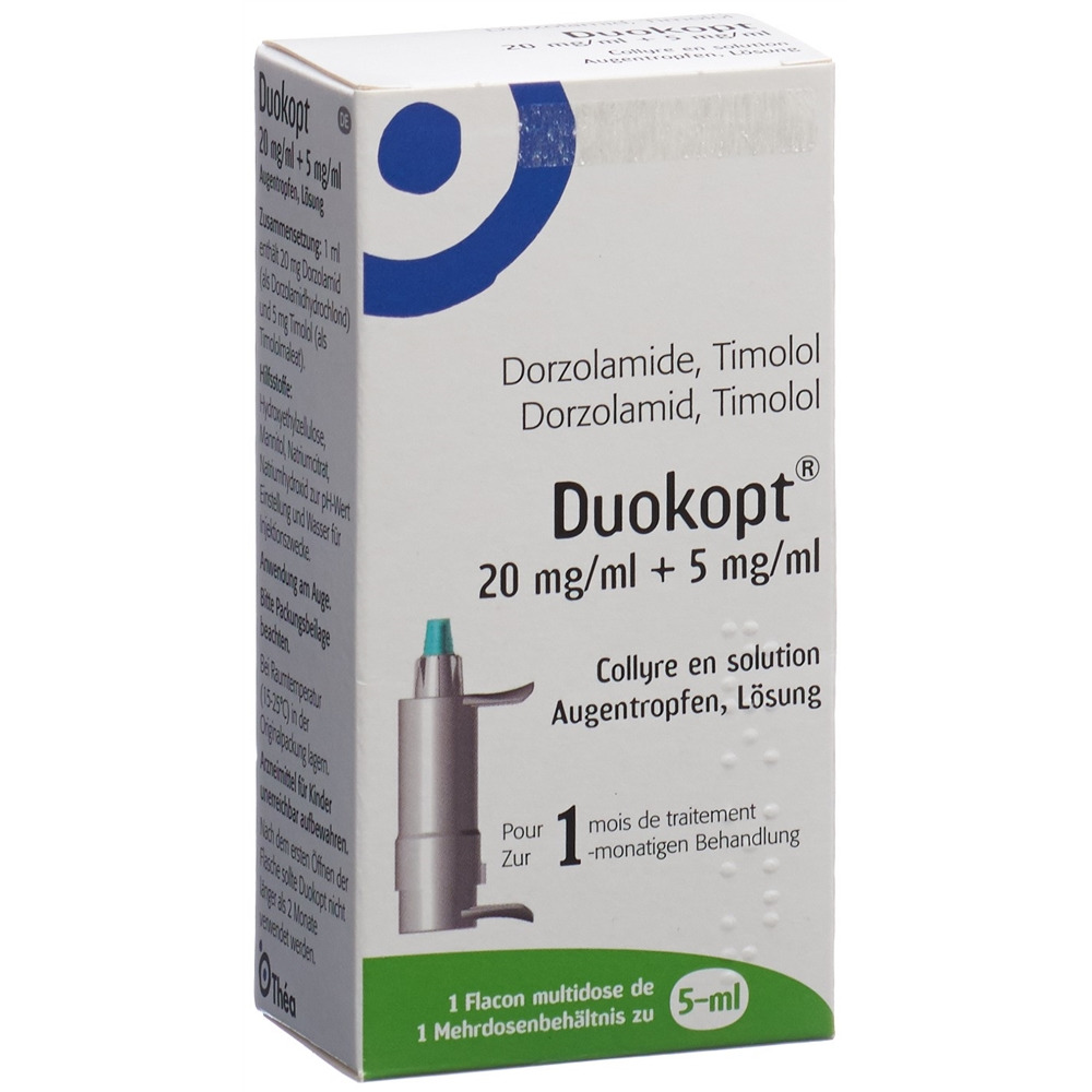 Duokopt, collyre en solution