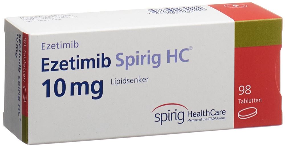 EZETIMIBE Spirig HC cpr 10 mg 98 pce