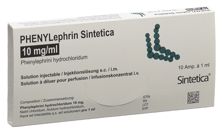 Phenylephrin Sintetica 0.1 mg/ml, soluzione iniettabile o per infusione (i.v.)