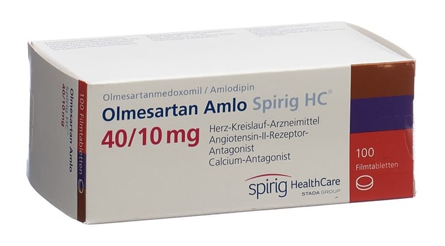 Olmesartan Spirig HC 10mg, Filmtabletten