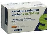 AMLODIPINE VALSARTAN Sandoz cpr pell 5/160 98 pce