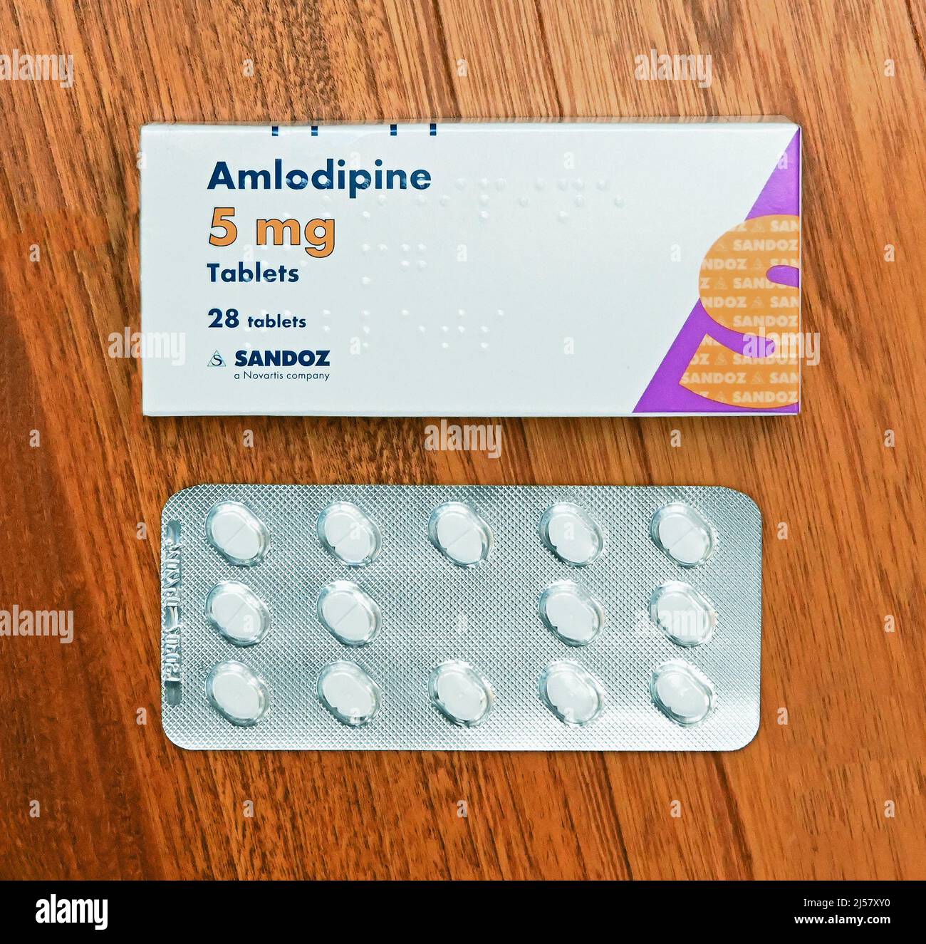 Amlodipin Valsartan HCT Sandoz 10 mg/160 mg/12.5 mg , Filmtabletten