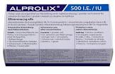 Alprolix 500 IE, Pulver und Lösungsmittel zur Herstellung einer Injektionslösung