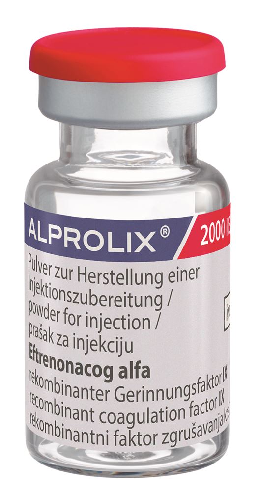 ALPROLIX subst sèche 2000 UI cum solv flac