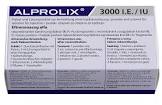 Alprolix 3000 IE, Pulver und Lösungsmittel zur Herstellung einer Injektionslösung