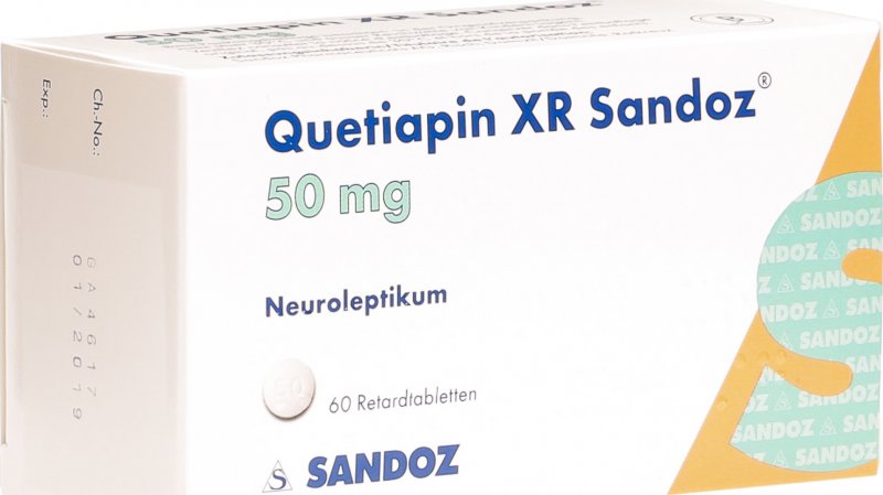 Quetiapin XR Sandoz 50mg, Retardtabletten