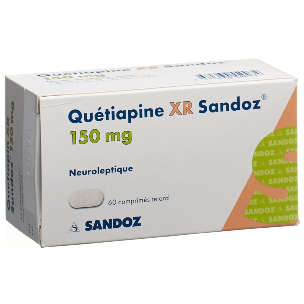 Quetiapin XR Sandoz 150mg, Retardtabletten