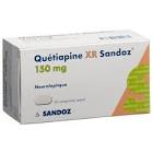 Quetiapin XR Sandoz 150mg, Retardtabletten
